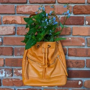 B. Makowsky tote, mustard yellow